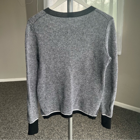 J. Crew Cashmere Limited-edition crewneck sweater with bird's-eye stitch - Picture 3 of 9